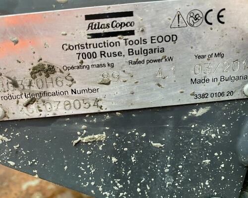 Hladička betonu Atlas Copco