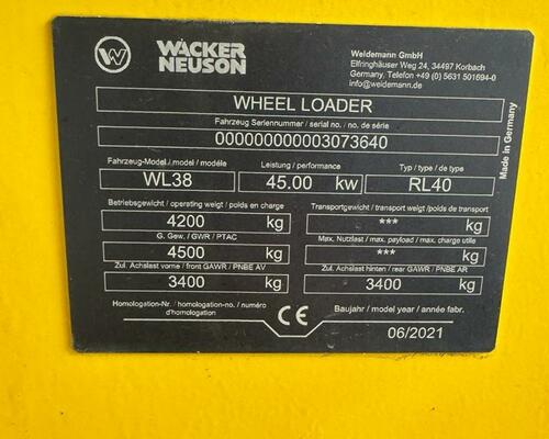 Wacker Neuson WL38