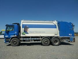 Speciální nástavba pro přepravu odpadu FAG CF 75.250 VHODNÉ NA PŘESTAVBU NA KONTEJNER