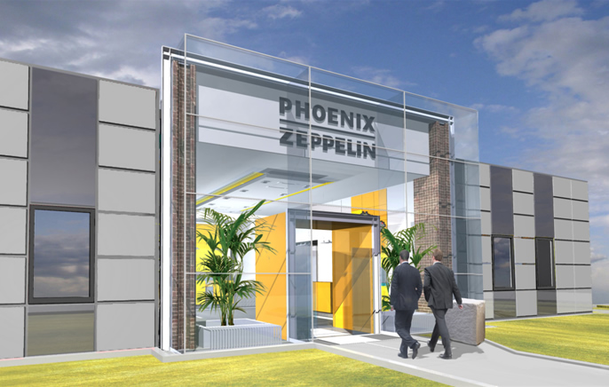 Společnost Phoenix-Zeppelin zahájila stavbu nové pobočky v Ostravě